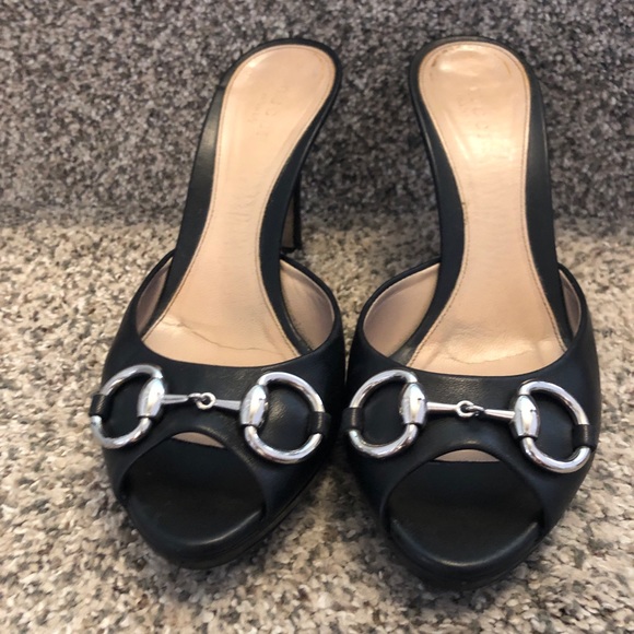 Gucci Heel Mules - Picture 1 of 15